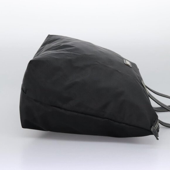 Christian Dior Tote Bag Nylon Black Auth ti2908 - Picture 5 of 14